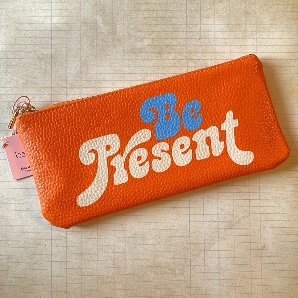 Ban.do Get it Together Pencil Pouch- Be Present